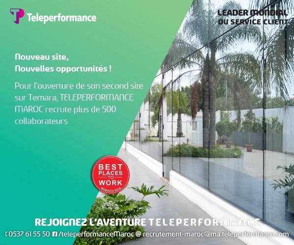 Call Performance Rabat Moncallcenter.ma | teleperformance - Photos du journal